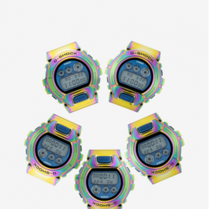 G-SHOCK·KITH新款彩虹联名腕表 4月炫光来袭 限量开售